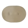 Continenta 45x31cm Tischset oval natur abwaschbar