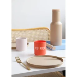 Design Letters Becher 8 cm Favourite Fashion Colour You Rock terracotta