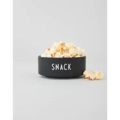 Design Letters Snackschüssel Snack 5 cm schwarz