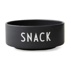 Design Letters Snackschüssel Snack 5 cm schwarz