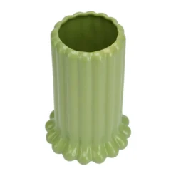 Design Letters Vase 24 cm Tubular green