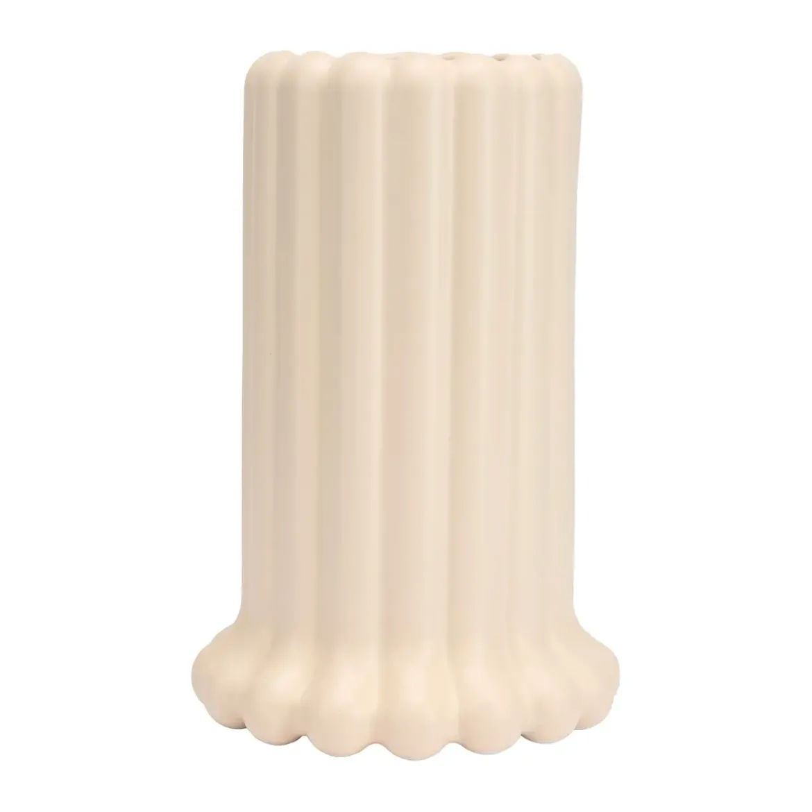 Design Letters Vase 24 cm Tubular beige