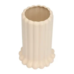 Design Letters Vase 24 cm Tubular beige