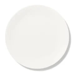 Dibbern Dessertteller 24 cm Fine Bone China Pure weiß