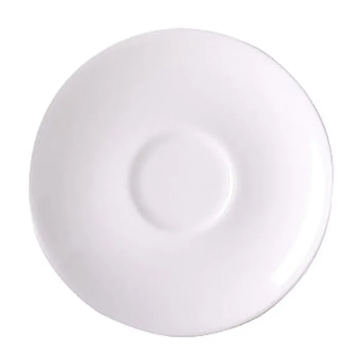 Dibbern Espresso-Untertasse 11 cm Fine Bone China Classic weiß
