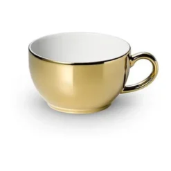 Dibbern Kaffee/Tee-Tasse 0,25 l Solid Color Gold