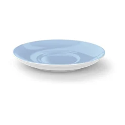 Dibbern Kaffee-Untertasse 14 cm Solid Color Morgenblau