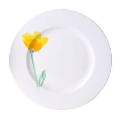 Dibbern Teller 26,5cm Impression Blume gelb