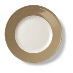Dibbern Teller flach 26 cm Fahne Solid Color clay