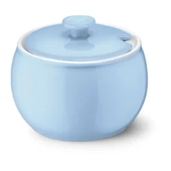 Dibbern Zuckerdose 0,3 l Solid Color Morgenblau