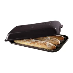 Emile Henry Baguette-Set 2-tlg. Kohle
