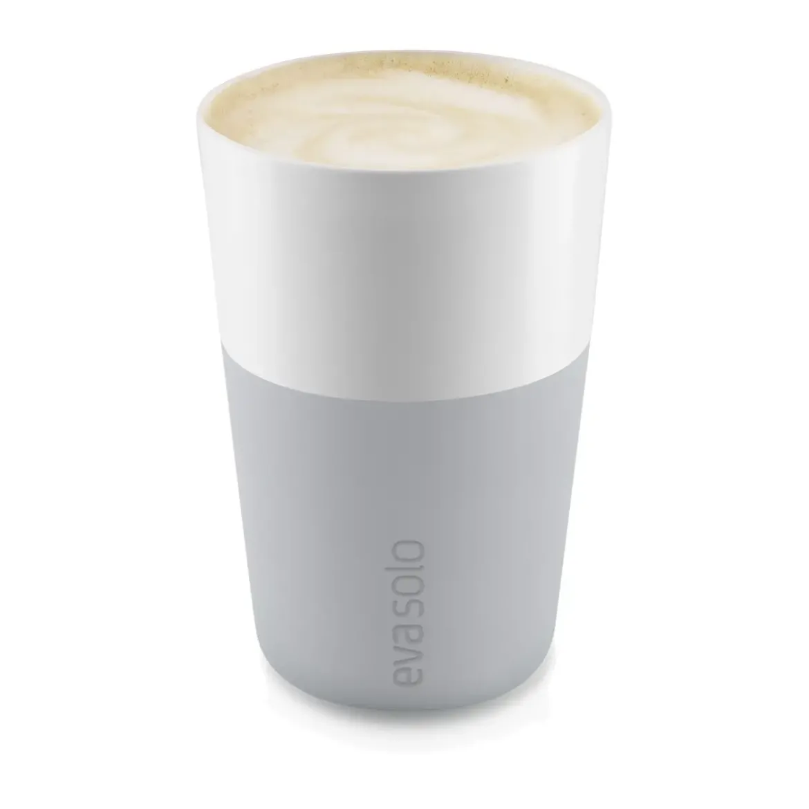 Eva Solo 2 Cafe-Latte-Becher 0,36l Marble grey