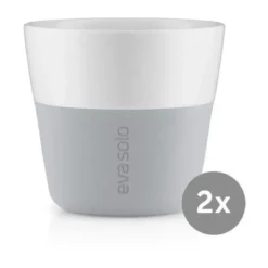 Eva Solo 2 Lungo-Becher 0,23l Marble grey