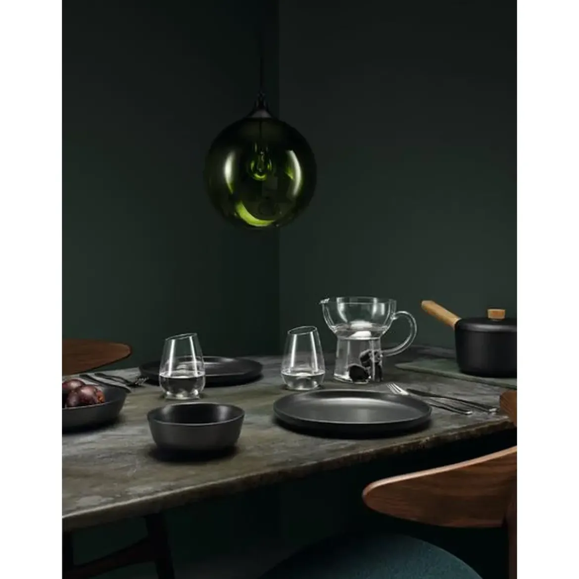 Eva Solo Teller 25 cm Nordic kitchen schwarz
