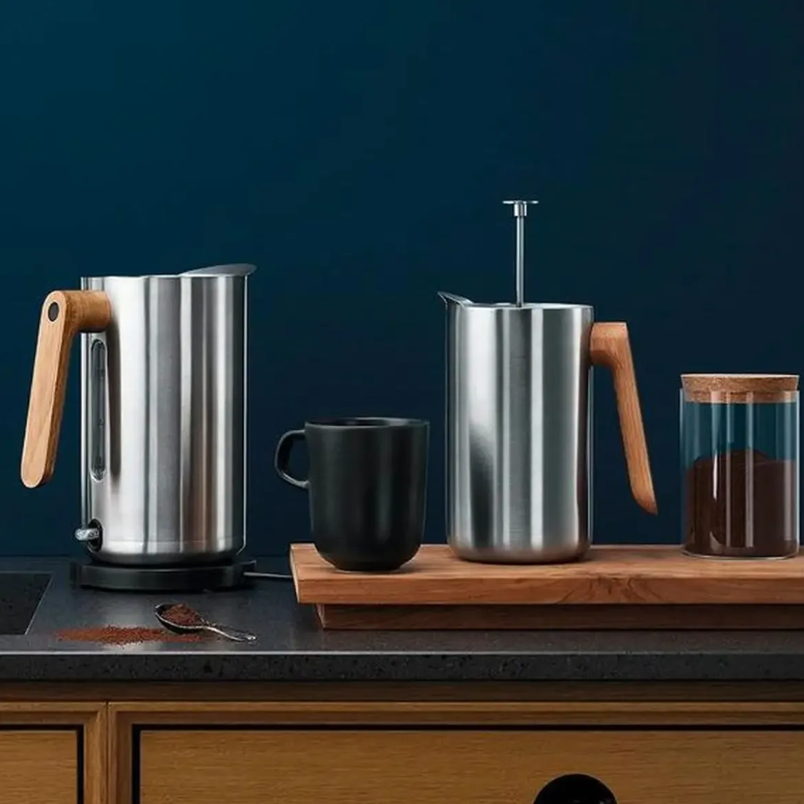 Eva Solo Wasserkocher 1,5 l 2200 W Nordic kitchen edelstahl