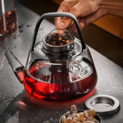 Gefu Chavelle Teekanne mit Stövchen 1,2 l