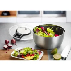Gefu Salatschleuder 27 cm Speedwing edelstahl