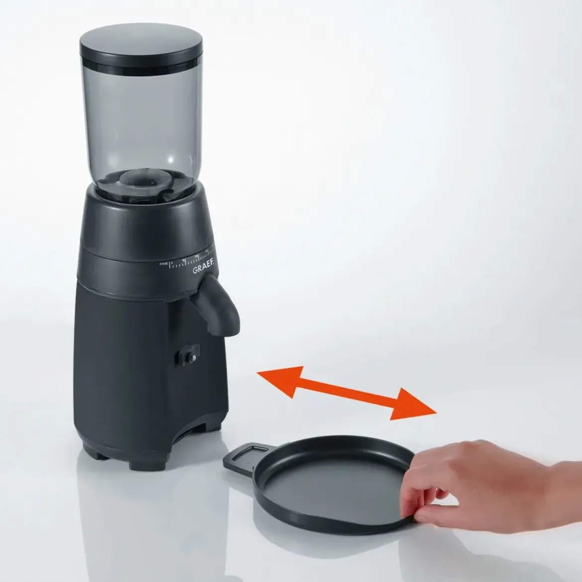 Graef Kaffeemühle CM702 128 W schwarz-matt