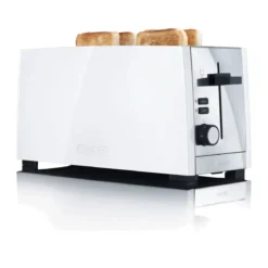 Graef TO101 4-Scheiben-Toaster 38x16x19 cm 1380 W weiß