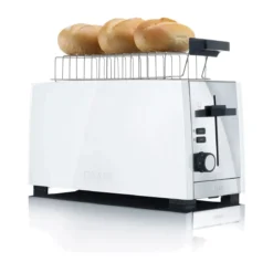 Graef TO101 4-Scheiben-Toaster 38x16x19 cm 1380 W weiß