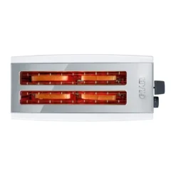 Graef TO101 4-Scheiben-Toaster 38x16x19 cm 1380 W weiß