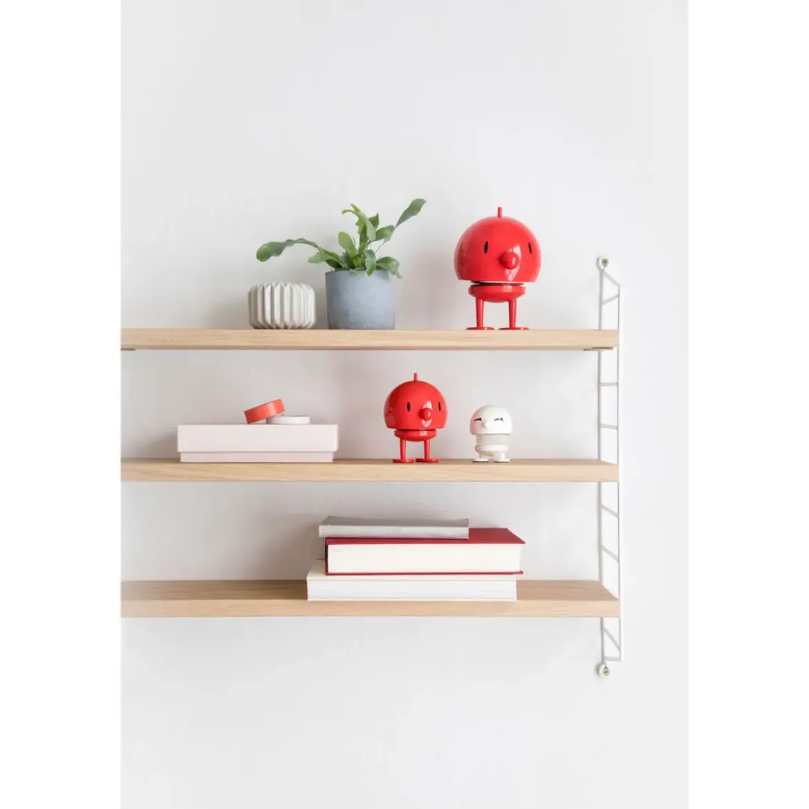 Hoptimist Bumble L 15 cm Red