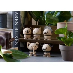Hoptimist Lion S 7,8 cm Oak