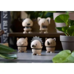Hoptimist Lion S 7,8 cm Oak