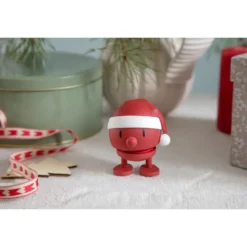 Hoptimist Santa Bumble S 7 cm Soft Red
