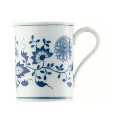 Hutschenreuther Becher m. Henkel Blau Zwiebelmuster