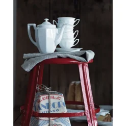 Hutschenreuther Kaffee-Untertasse mit Spiegel 14 cm Maria Theresia Weiss