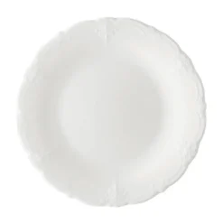Hutschenreuther Speiseteller 25cm Fahne Baronesse Weiss