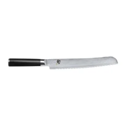 Kai Brotmesser Shun Griff Holz schwarz 22,5 cm