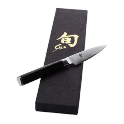 Kai Officemesser Shun Griff Holz schwarz 8,5 cm