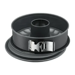 Kaiser Springform mit Flach- und Rohrboden 26 cm La Forme Plus SafeClick schwarz