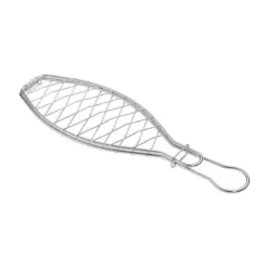 Küchenprofi Fischgrillzange Easy 43 cm BBQ silber