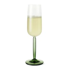 Kähler Champagnerglas 2er-Set Hammershoi grün