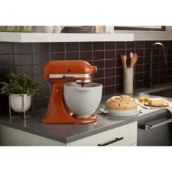 KitchenAid Brot-Backschüssel Grey Speckle für Küchenmaschine 4,8l