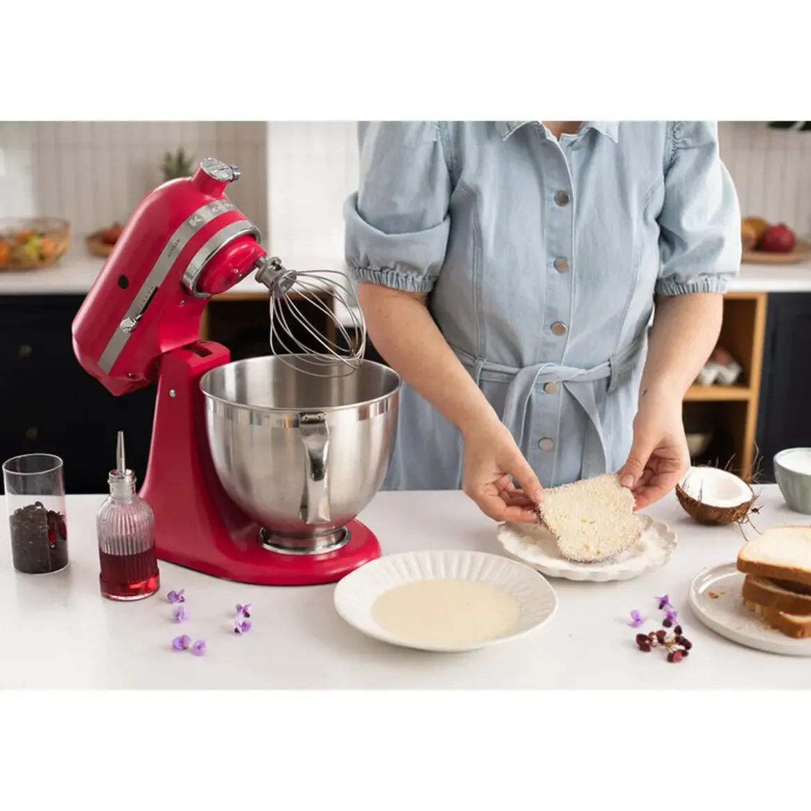 KitchenAid Küchenmaschine 4,7 l 300 W Artisan Hibiscus