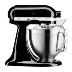 KitchenAid Küchenmaschine 4,8 l 300 W Artisan Premium Onyx Schwarz