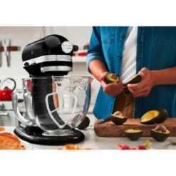 KitchenAid Küchenmaschine 4,8 l 300 W Artisan Premium Onyx Schwarz