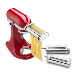KitchenAid Nudelvorsatz 5KSMPRA mit 3 Walzen Edelstahl