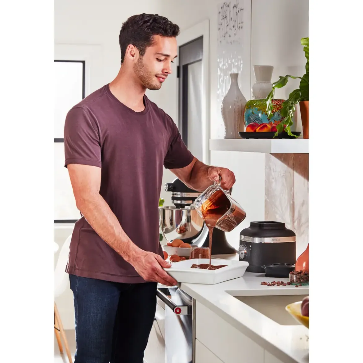 KitchenAid Standmixer K400 1,4 l 1200 W Artisan Schwarz