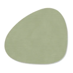 LINDDNA Glasuntersetzer 11x13 cm Curve Corduroy olive green