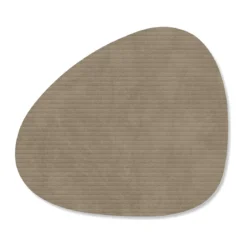 LINDDNA Glasuntersetzer 11x13 cm Curve Corduroy nomad grey