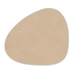 LINDDNA Glasuntersetzer 11x13 cm Curve Corduroy sand