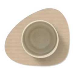 LINDDNA Glasuntersetzer 11x13 cm Curve Corduroy sand