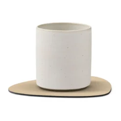 LINDDNA Glasuntersetzer 11x13 cm Curve Nupo sand