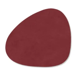 LINDDNA Glasuntersetzer 11x13 cm Curve Nupo red