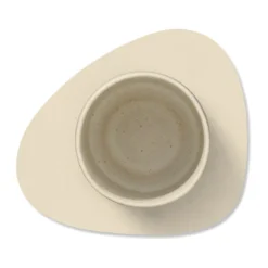 LINDDNA Glasuntersetzer 11x13 cm Curve Nupo vanilla